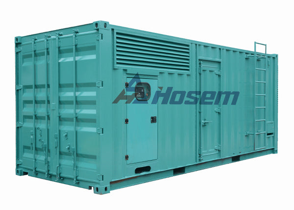 1000kW Cummins Industrial Generator with KTA38-G9 Cummins Diesel Engine , 1MW Diesel Generator