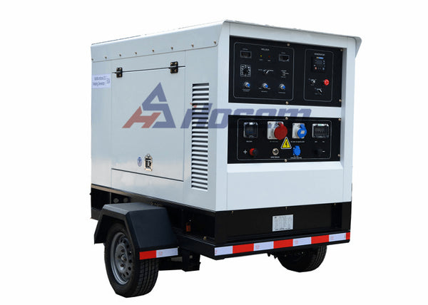 Mobile Generator 65kVA with Perkins Diesel Engine 1104A-44TG1 For Rental , Trailer Generator